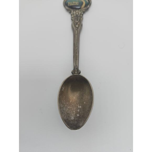 San Diego Hotel del Coronado Souvenir Spoon Celest Australia Silverplate Vintage - Picture 4 of 8